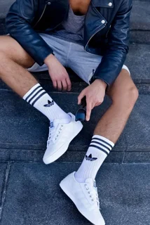 جوراب ساق بلند سه خط آدیداس